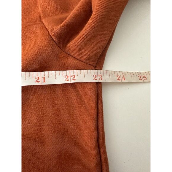 Kenneth Cole Pullover Hoodie Men Large Techni-Cole Burnt‎ Orange Active Outdoor - Picture 11 of 12